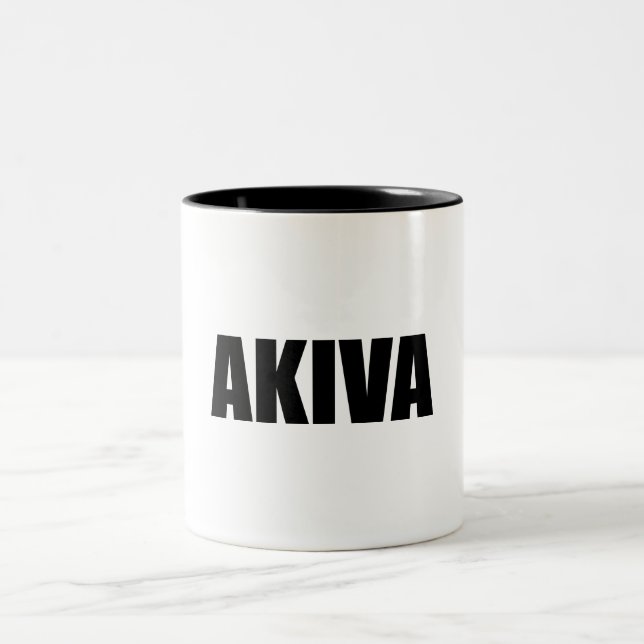 Akiva Zweifarbige Tasse (Mittel)