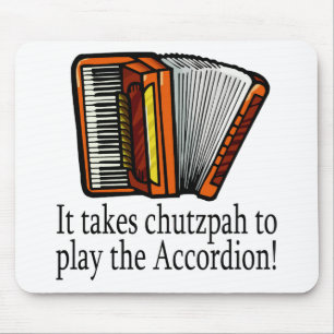 Akkordeon-Chuzpe Mousepad