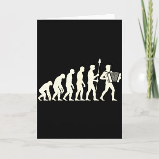 Akkordeon-Design für Männer Frauen Akkordeonist Ak Karte