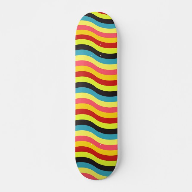 Akkordeon-Eiscreme Skateboard (Vorne)