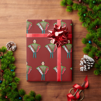 Akkordeon Geschenkpapier