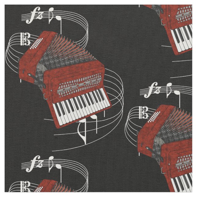 Akkordeon-Gewebe - Dunkelheit Stoff (Nahaufnahme)