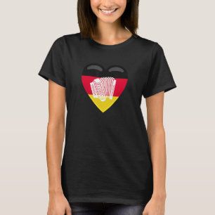 Akkordeon-Lüfter Retro Vintage Männer Frauen Kinde T-Shirt