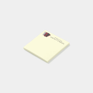 Akkordeon-Musiker Band-Lehrer Post-it-Notizen Post-it Klebezettel
