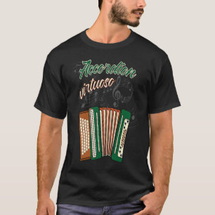 Akkordeon-Musikinstrument Akkordeonspiel T-Shirt