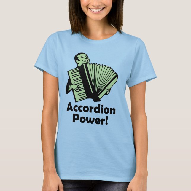 Akkordeon-Power! T-Shirt (Vorderseite)