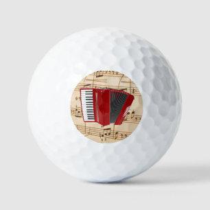 Akkordeon: Red Accordion, Golfball