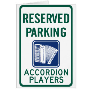 Akkordeon-Spieler-Parken