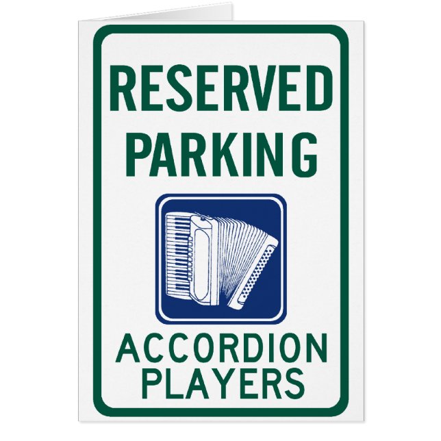 Akkordeon-Spieler-Parken (Vorne)