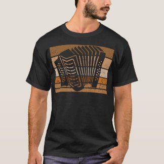 Akkordeon Steirische Harmonika Akkordeonspieler Ba T-Shirt