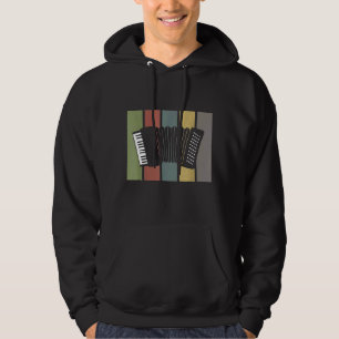 Akkordeonistin für Musikinstrumente Hoodie