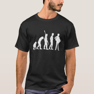 Akkordeonspieler Schiffer Piano Evolution Accordio T-Shirt