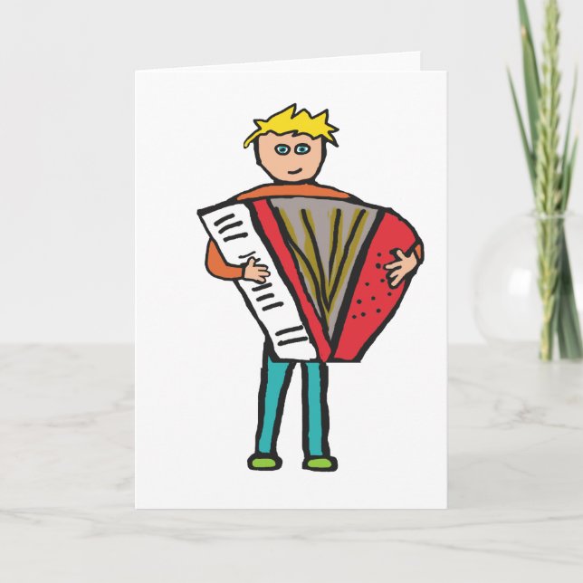 Akkordion Karte (Vorderseite)