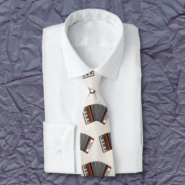 Akkordion Krawatte (Accordion Neck Tie)