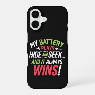 Akku verschwindet wieder! iPhone 16 hülle