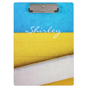 Akkubetriebene Gebäude-Minimal Abstrakt von STaylo Klemmbrett