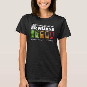 Akkubetriebsdauer einer Krankenversicherung für Kr T-Shirt