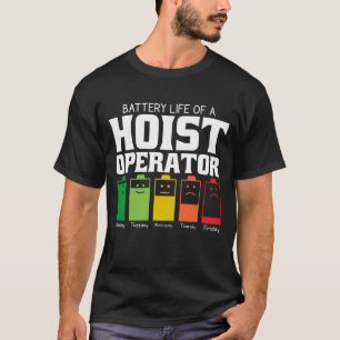 Akkubetriebsdauer eines Hosts T-Shirt