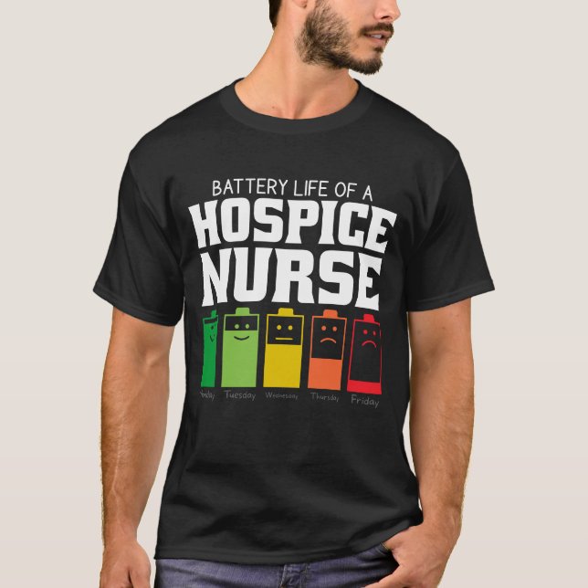 Akkulaufzeit einer Hospiznadel T-Shirt (Vorderseite)