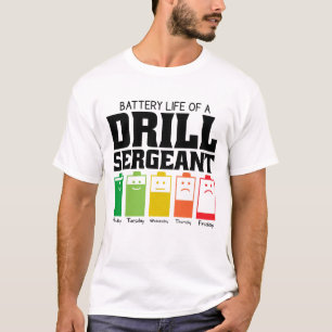 Akkulaufzeit eines Bohrwarters T-Shirt