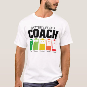 Akkulaufzeit eines Trainers T-Shirt