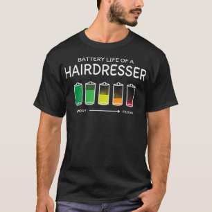 Akkuleben eines Friseursalons T-Shirt