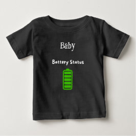 Akkustatus der Familie - Voll Akkubetrieb/Bar-T -  Baby T-shirt