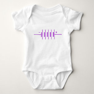 Akkuzeichen Baby Strampler
