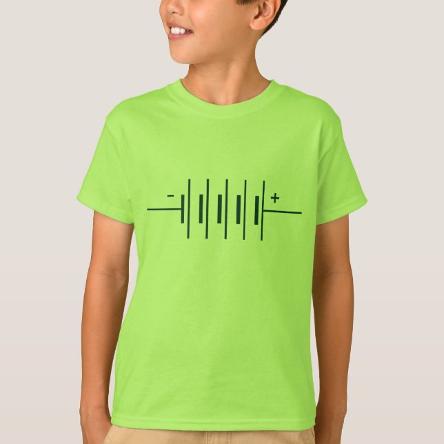Akkuzeichen T-Shirt (Vorderseite)