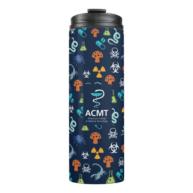 AKMT Giftmuster Thermaltumbler Thermosbecher (Vorderseite)