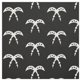 AKOFENA   Adinkra Symbol des Mutes und des Stoff