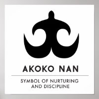 AKOKO NAN | Symbol für Pflege und Disziplin