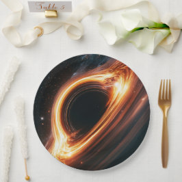 Akrektionsscheibe eines supermassereichen Schwarze Pappteller