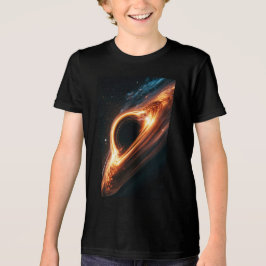 Akrektionsscheibe eines supermassereichen Schwarze Tri-Blend Shirt