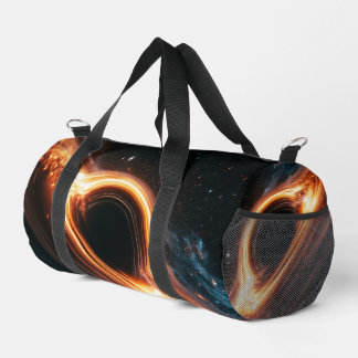 Akremscheibe eines supermassereichen Schwarzen Loc Duffle Bag