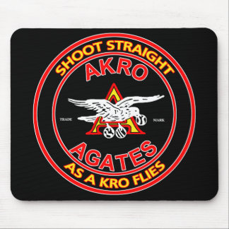 Akro Achat-Schwarzes Mousepad
