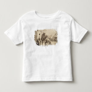 Akrobaten am angemessenen c.1865-69 kleinkind t-shirt