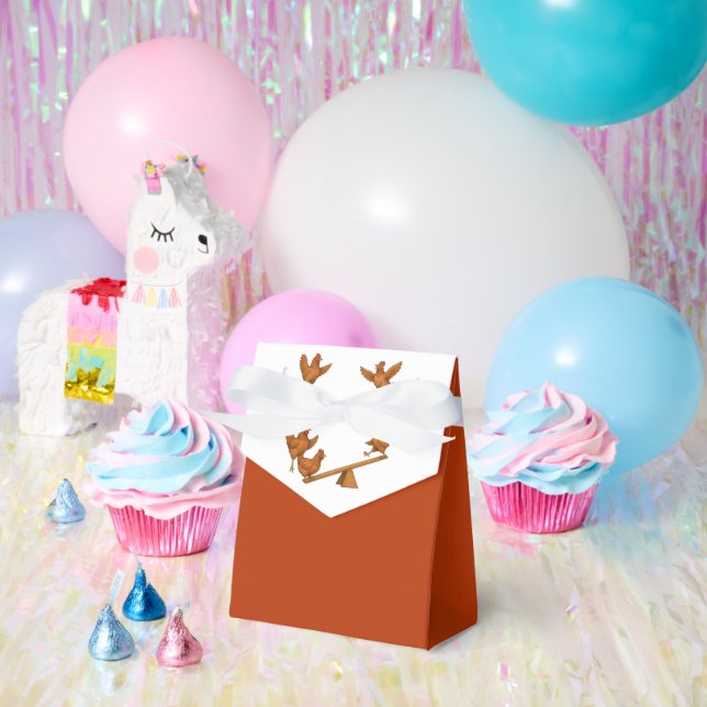 Akrobatentrupp der fröhlichen Hühner Geschenkschachtel (Party)