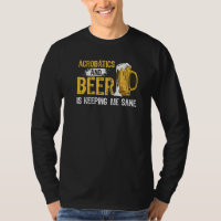 Akrobatik und Bier Behalte mir Sane Acrobat Gym