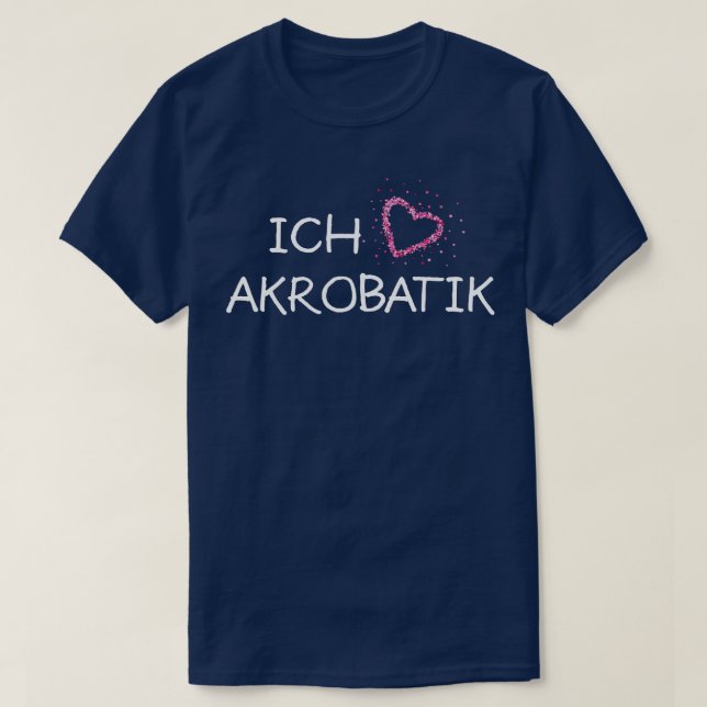 Akrobatische Gymnastik Gymnastik T-Shirt (Design vorne)