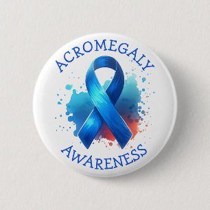 Akromegalie-Sensibilisierungsband Button