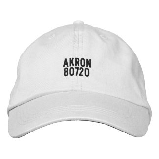 Akron Colorado Hat Bestickte Baseballkappe