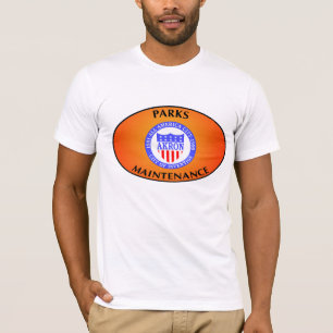 Akron Ohio parkt Wartungs-Hemd T-Shirt