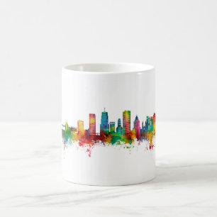 Akron Ohio Skyline Kaffeetasse