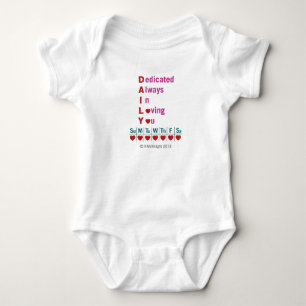 Akronym Baby Bodysuit Strampler