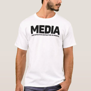 Akronym der Medien am wirksamsten Ablenkung in der T-Shirt
