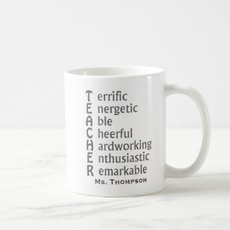 Akronym für Lehrer Kaffeetasse