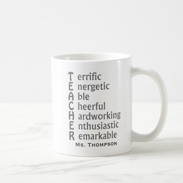 Akronym für Lehrer Kaffeetasse (Rechts)