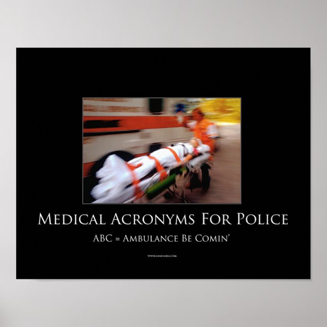 Akronyme Motivierend Poster (Vorne)