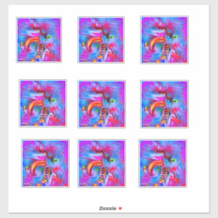 Akrophobie Aufkleber